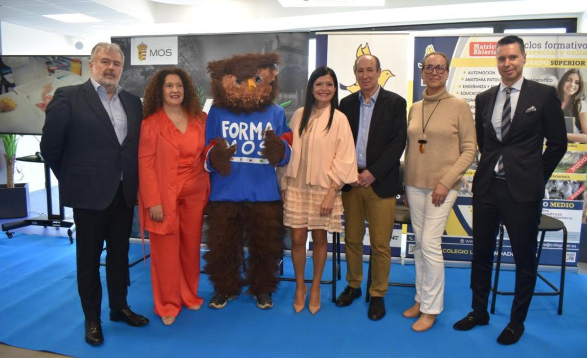 Presentación de la quinta edición de FormaMos, ayer. | D.P.