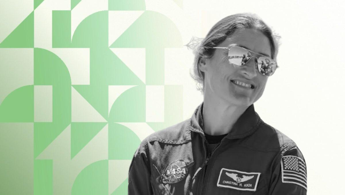 Christina Koch.