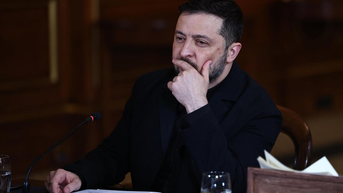 El presidente ucraniano, Volodimir Zelenski