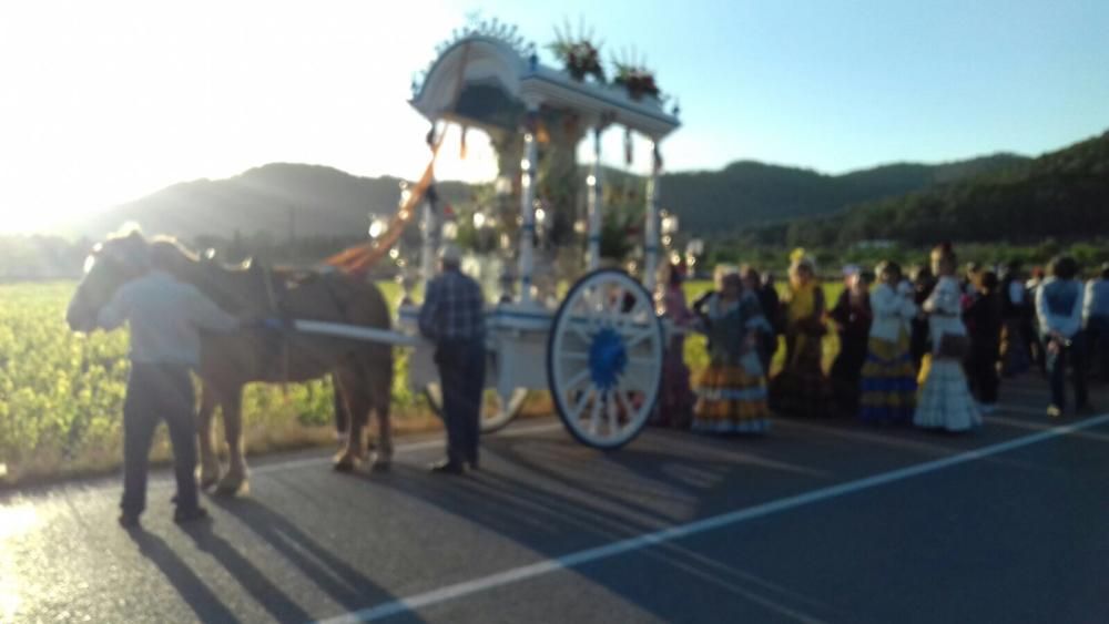 Romería de El Rocío en Sant Antoni