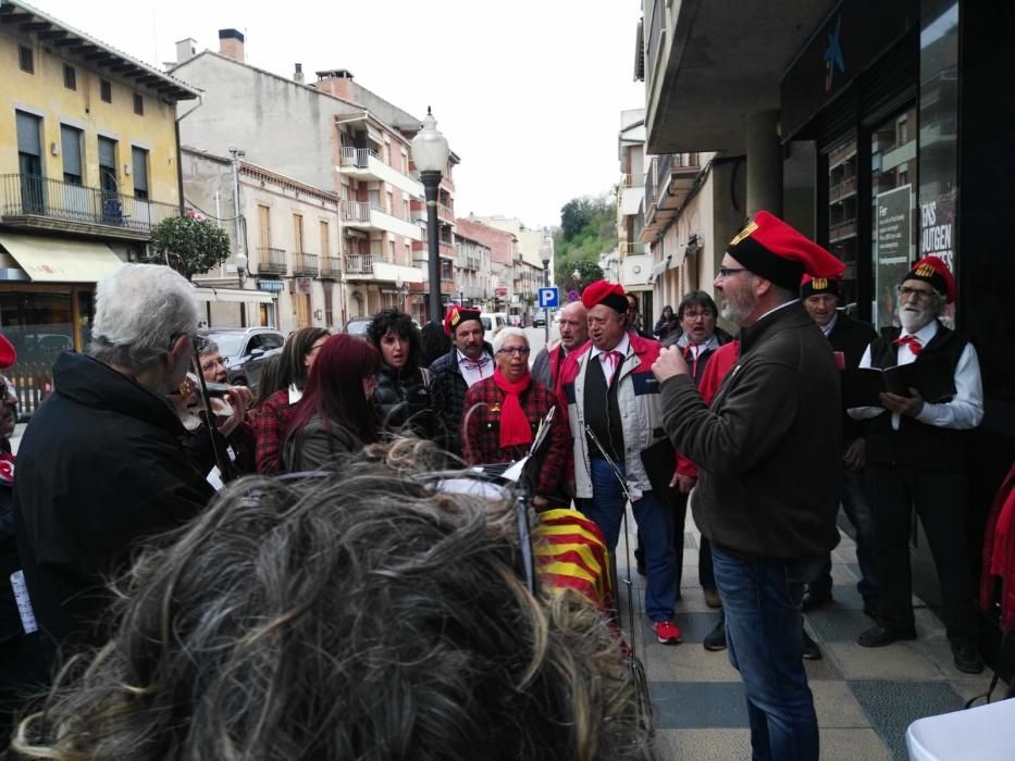 Cantada de caramelles de la Coral Estel a Gironell