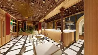 La antigua joyería Aladrén de Zaragoza se convierte en una cafetería con aires del siglo XIX