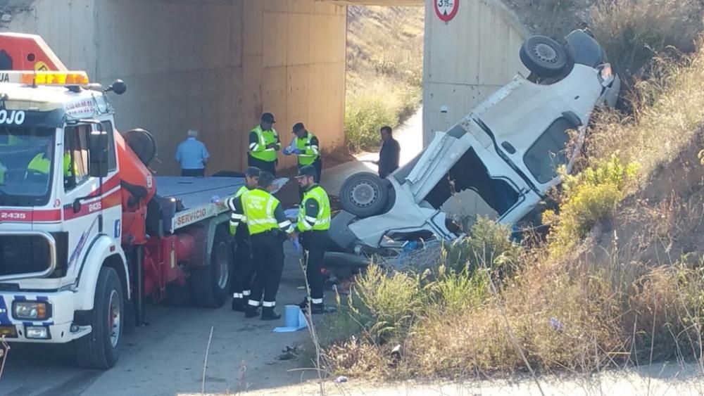 Accidente en la autovía Lorca-Águilas