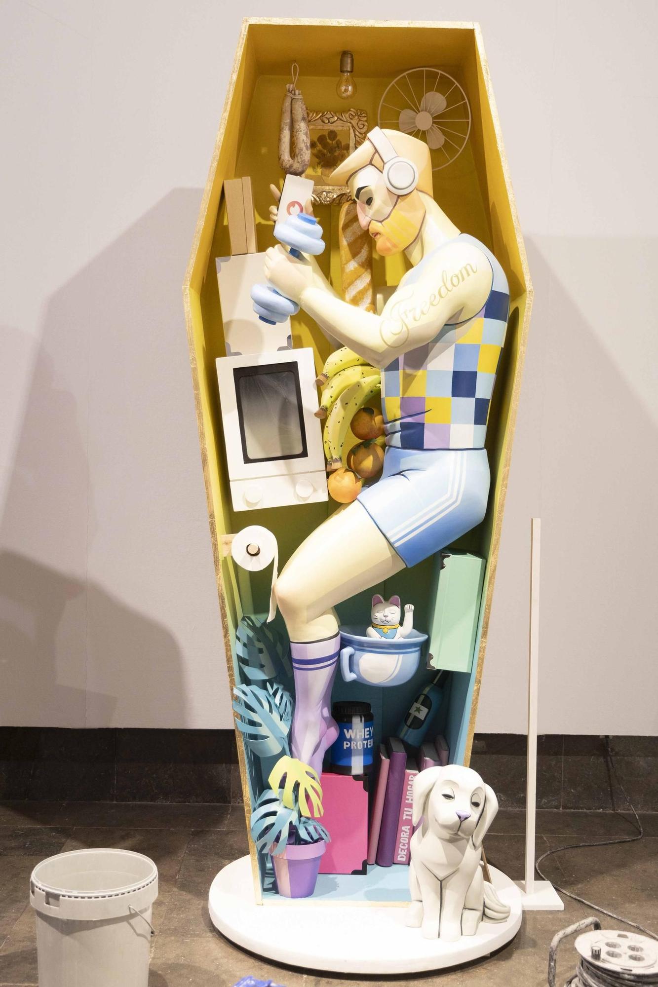 La exposición del Ninot, un homenaje a Pedro Luis Sirvent