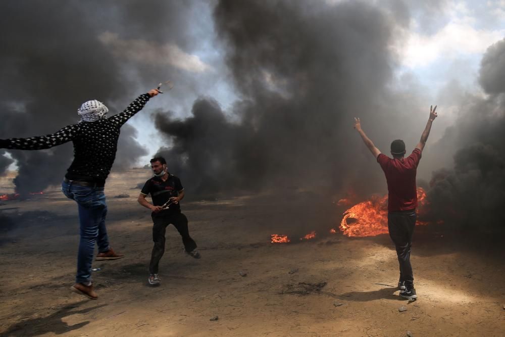 Protestas en Gaza