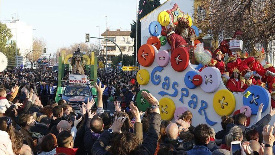 Imagen de la última Cabalgata de Reyes Magos celebrada en Córdoba, en 2019.