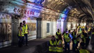 L’estació fantasma de Correus surt de la penombra