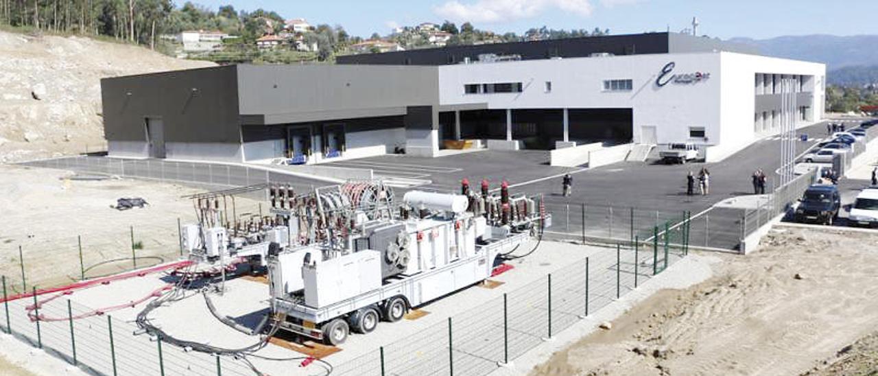 Nueva planta de la francesa Eurocast en el municipio de Arcos de Valdevez, que proveerá a PSA-Vigo.
