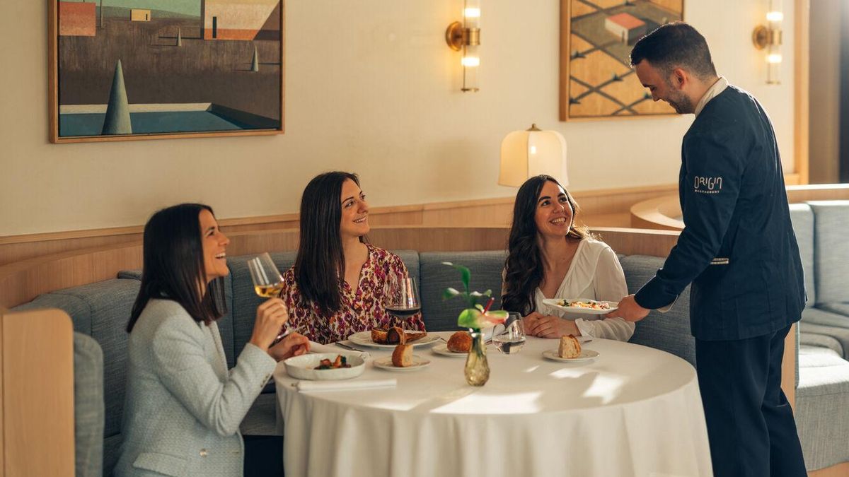 Una imatge del nou restaurant Origin de l’hotel Camiral de Caldes.