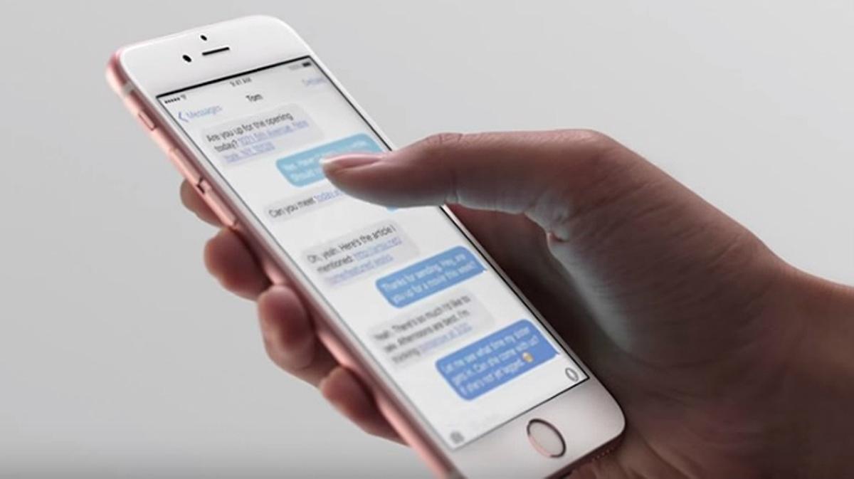 Nova aplicació de l’iPhone 6s, per primera vegada, el telèfon d’Apple reconeix la força. 