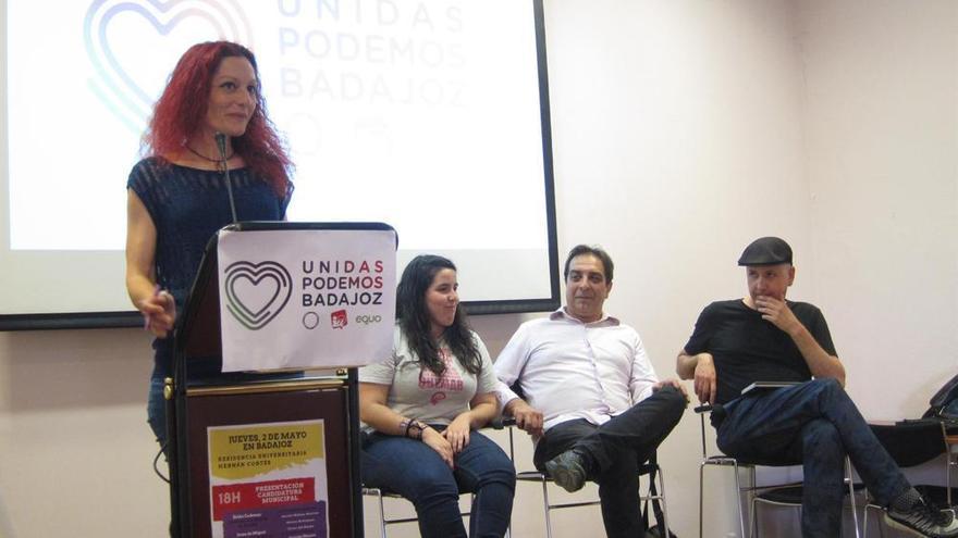 Unidas Podemos centra su programa en acabar con las desigualdades en Badajoz