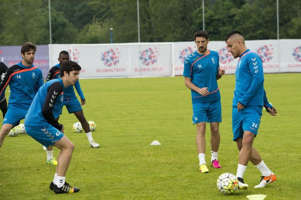 Entrenamiento del Real Oviedo