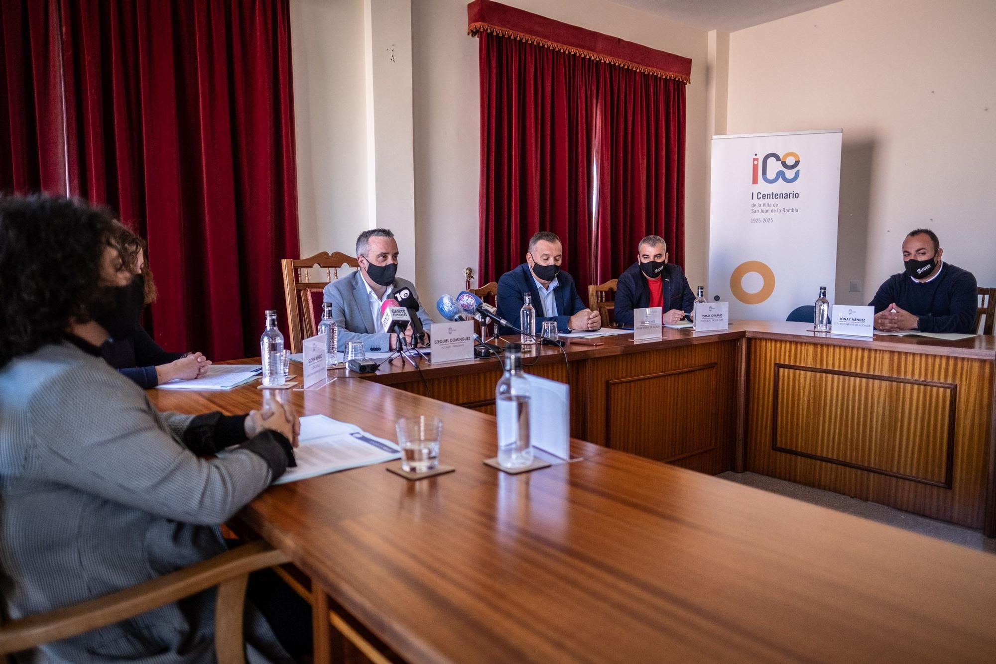 Presentación del Centenario de la Declaración de Villa de San Juan de la Rambla