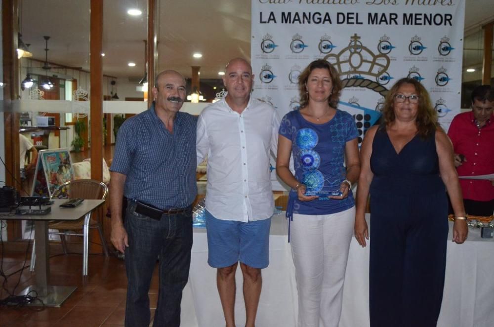 Entrega de premios en el Club Naútico