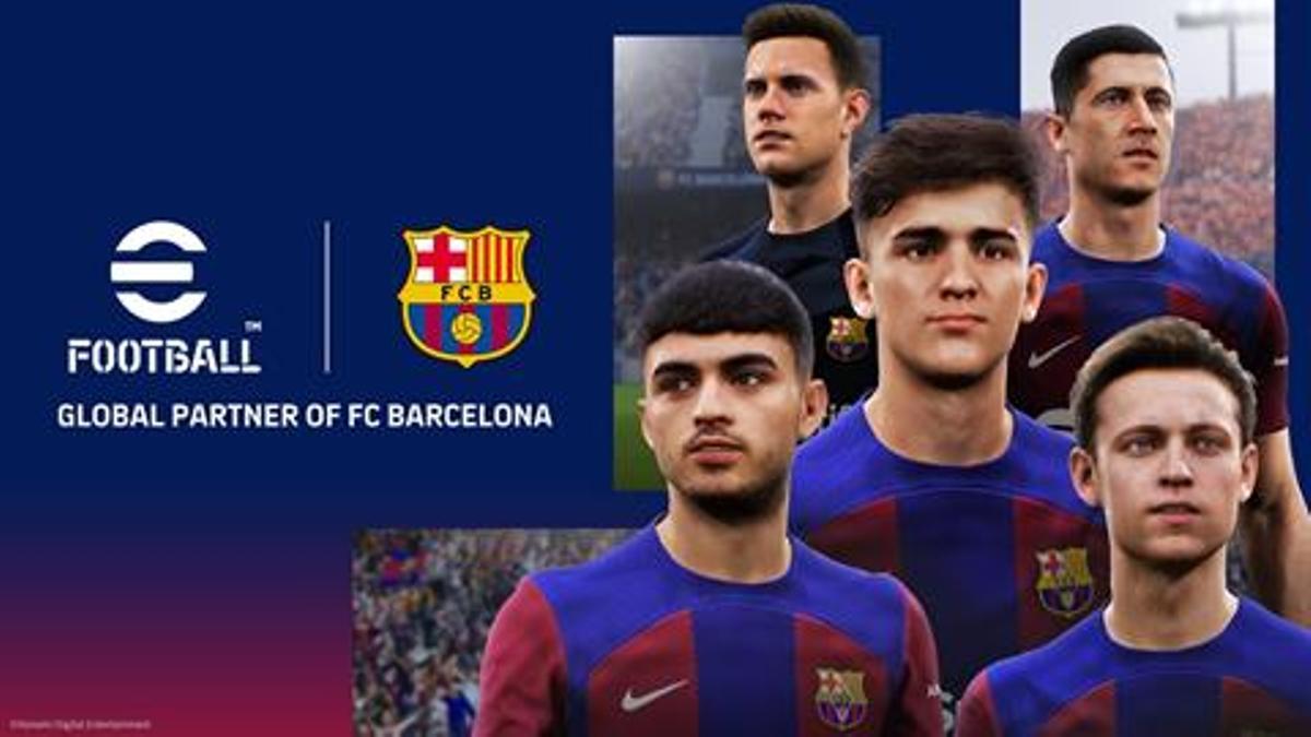 El FC Barcelona y Konami renuevan el acuerdo de patrocinio