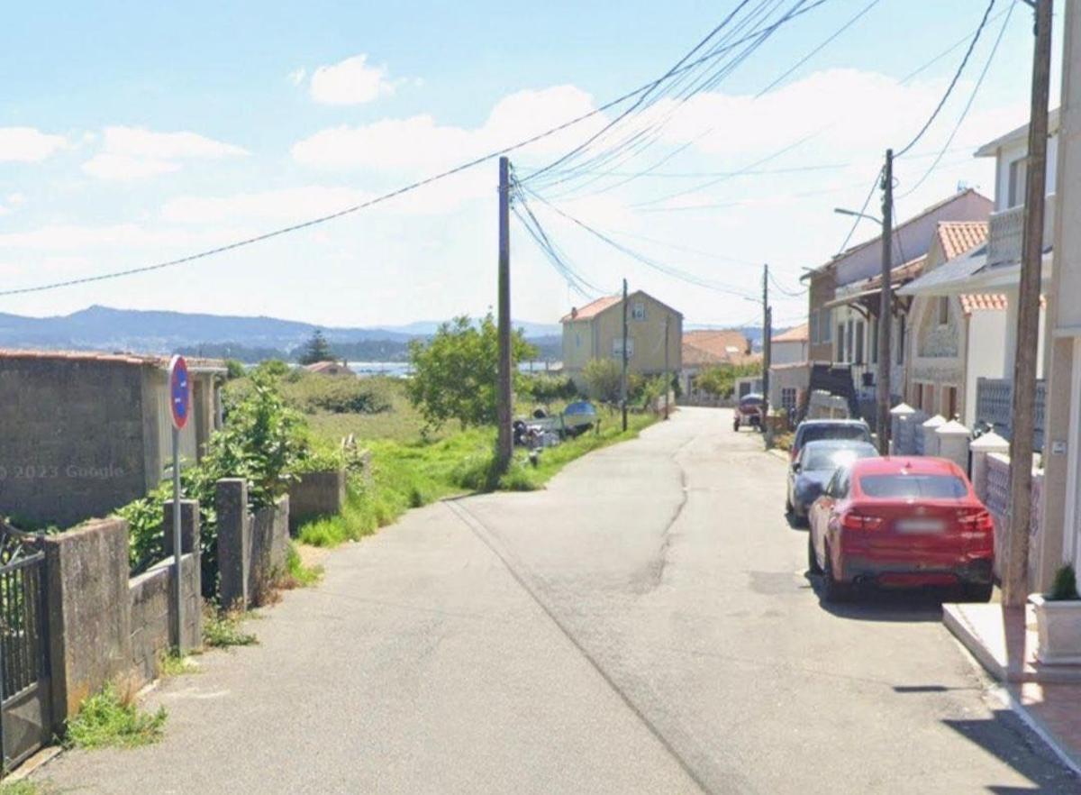Calle Viña Tinta en A Illa de Arousa