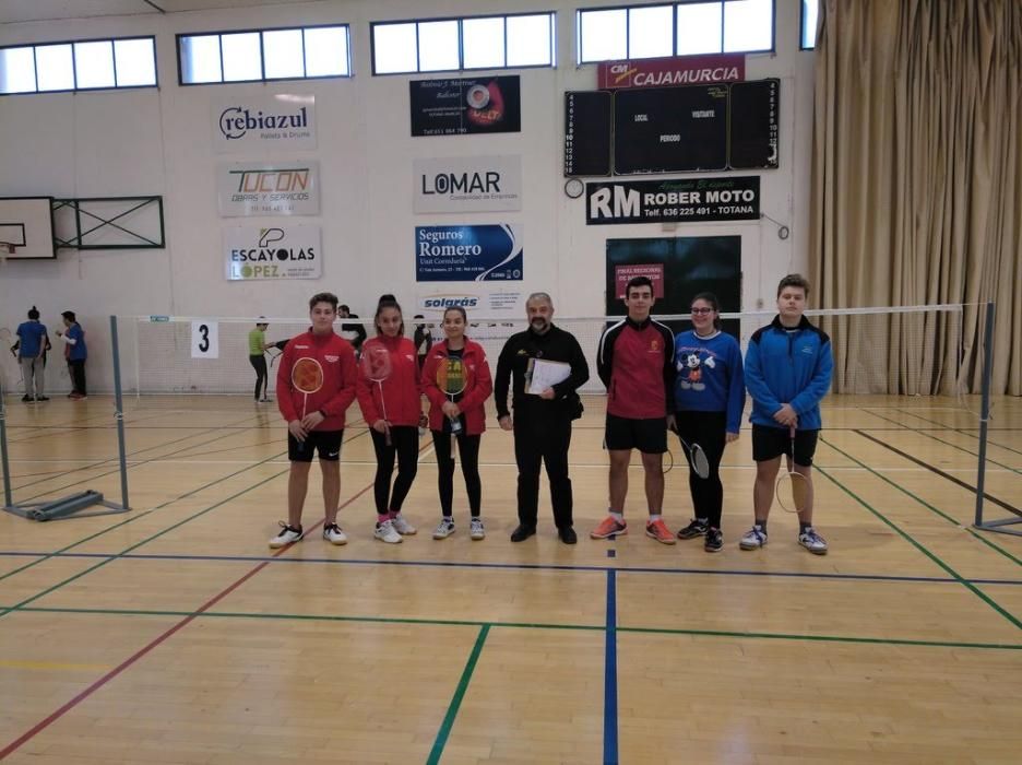 Final Regional de bádminton de Deporte Escolar