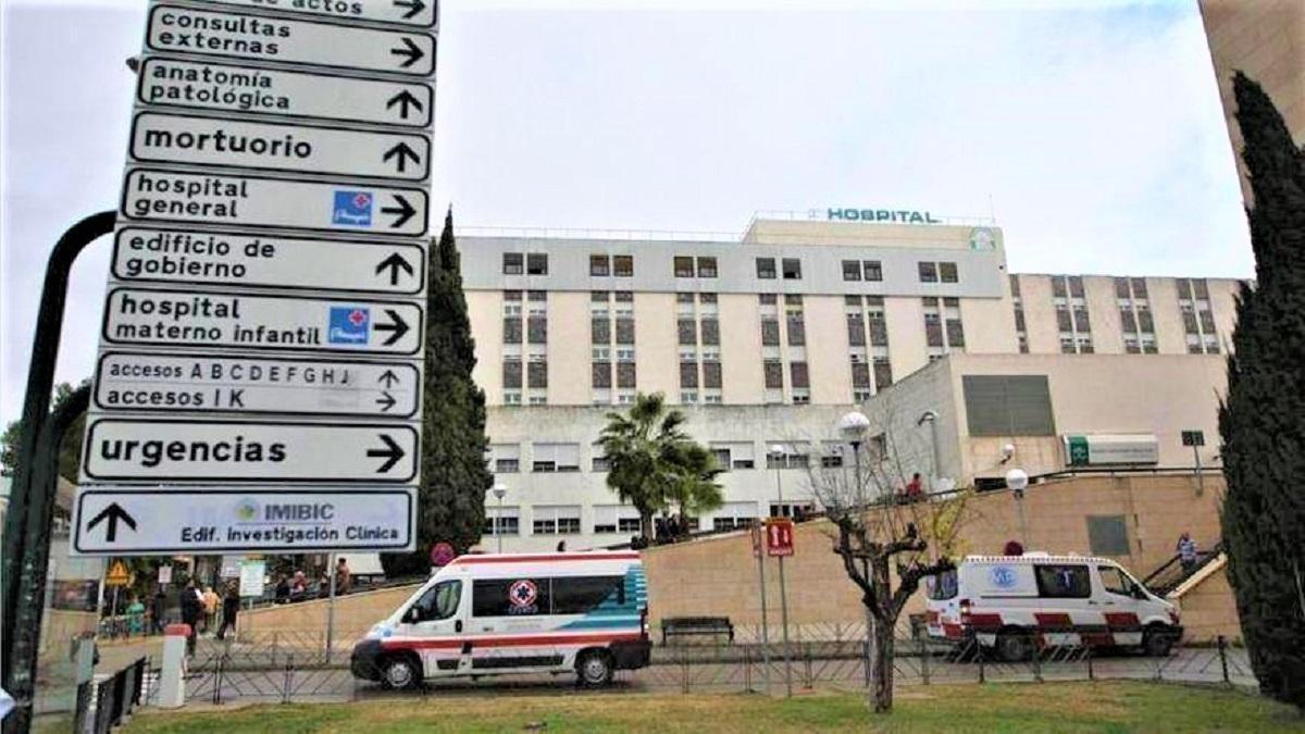 El trabajador fue ingresado en el hospital Reina Sofía.