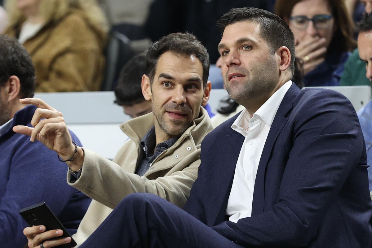 Calderón, continues a Euroleague meeting with Felipe Reyes