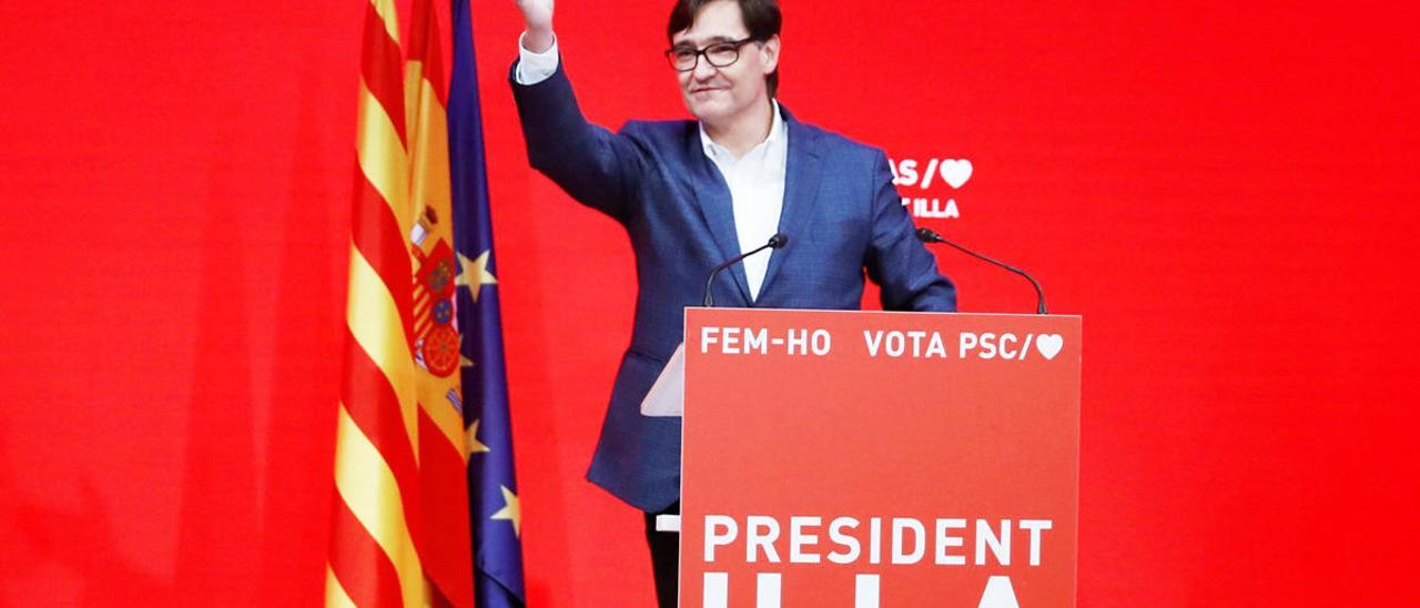 Illa celebra los resultados obtenidos en las elecciones catalanas.