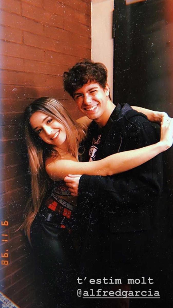 Alfred y Mimi juntos en Barcelona