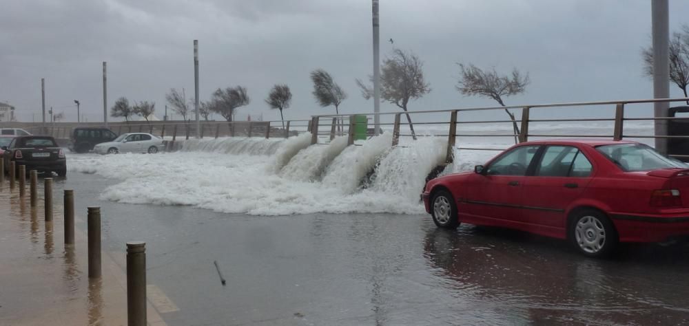 Sturm "Ana" fegt über Mallorca hinweg