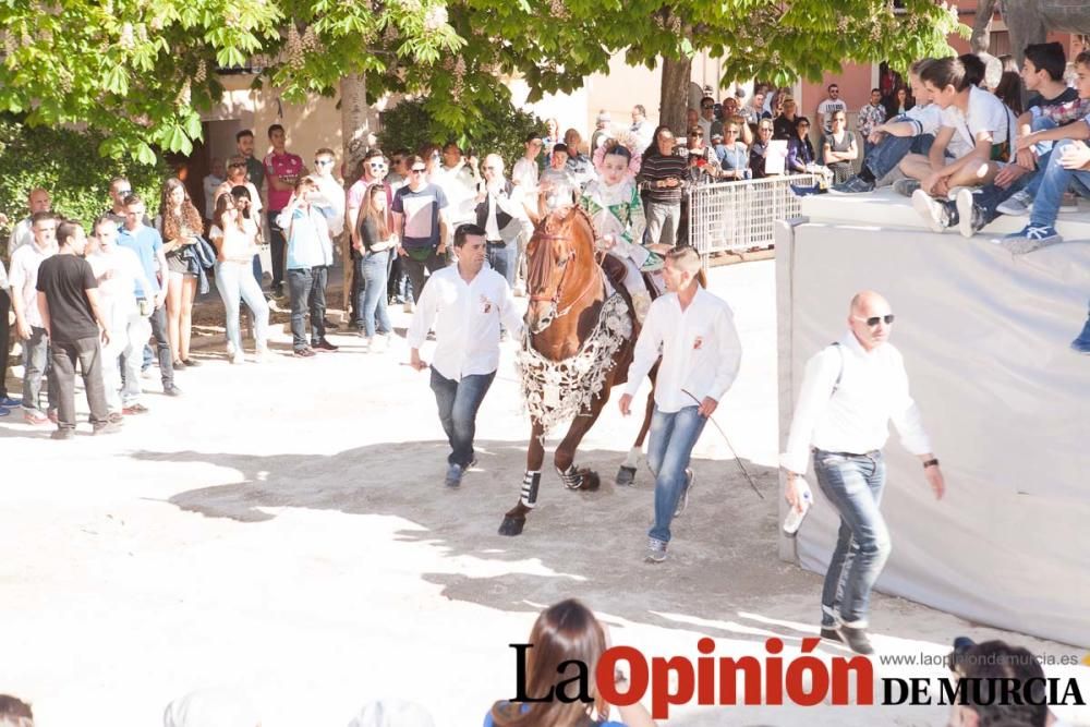 Día uno de mayo, entrada de caballos al Hoyo