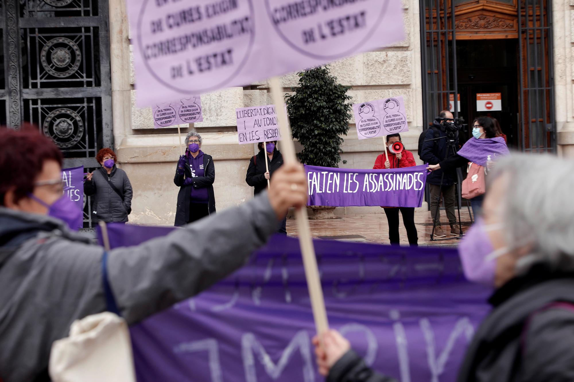 8M València: El Día de la mujer, en imágenes