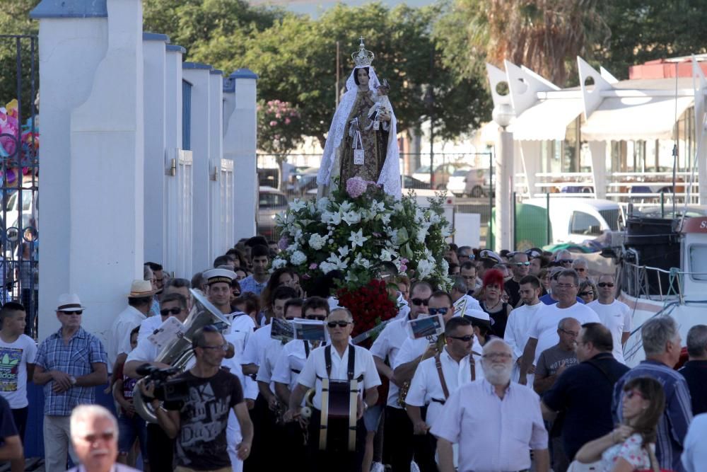 Procesión marítima de la Virgen del Carmen en Cartagena