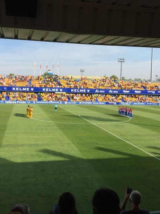 El partido entre el Alcorcón y el Sporting, en imágenes