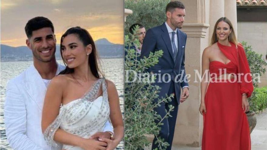 El mallorquín Marco Asensio y Sandra Garal se dan el ‘sí, quiero’ en sa Fortalesa