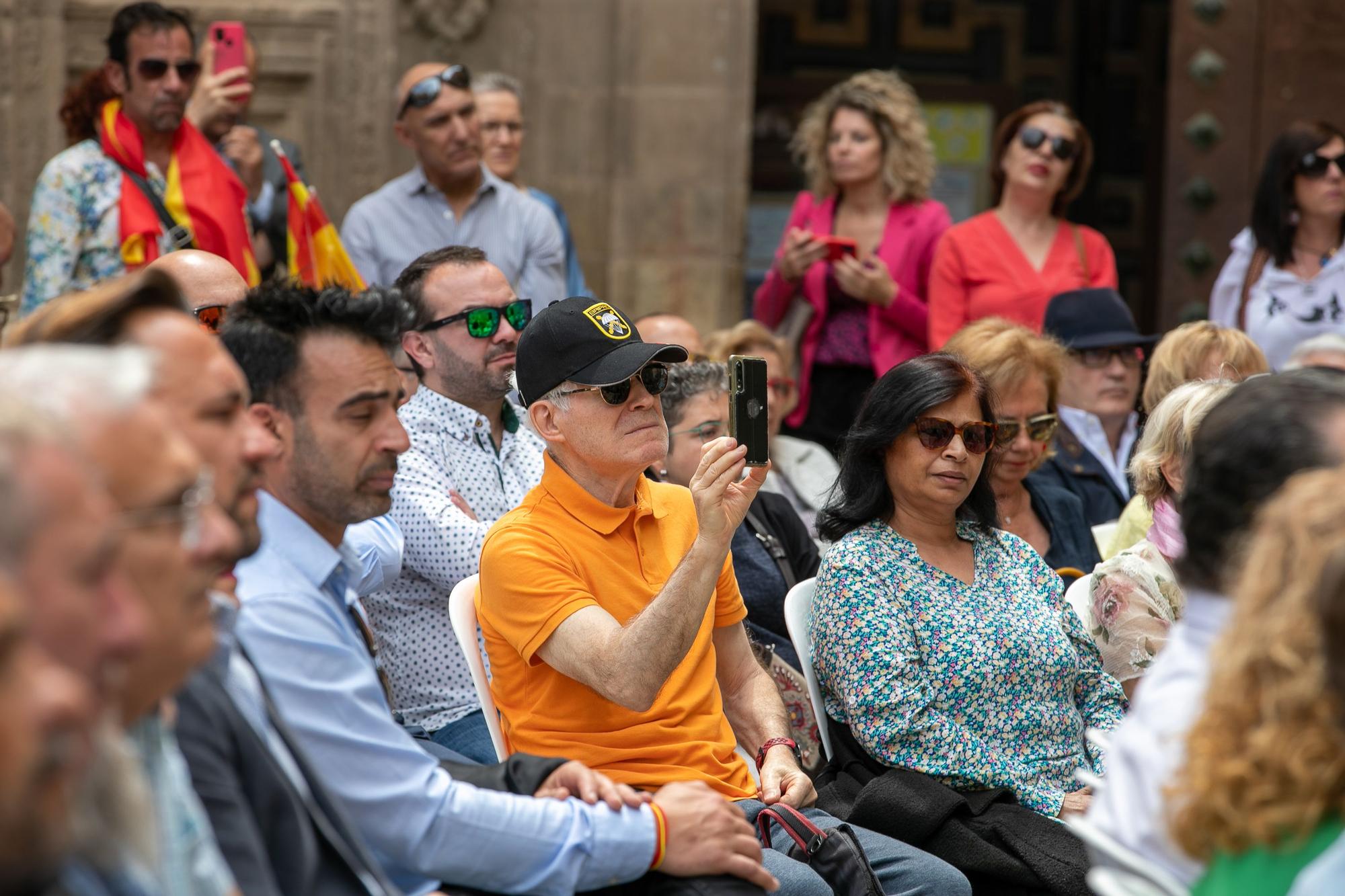 El acto de Vox en Murcia con Espinosa de los Monteros en imágenes