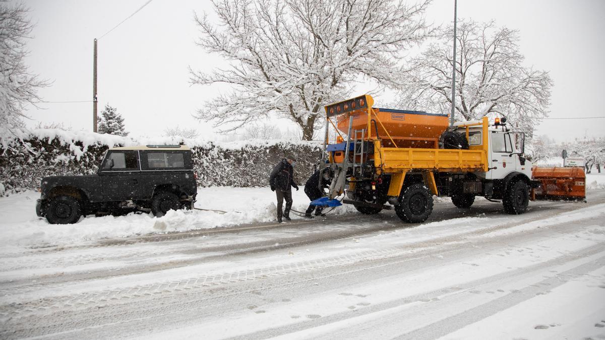 Temporal | Una nevada nunca vista en la Región