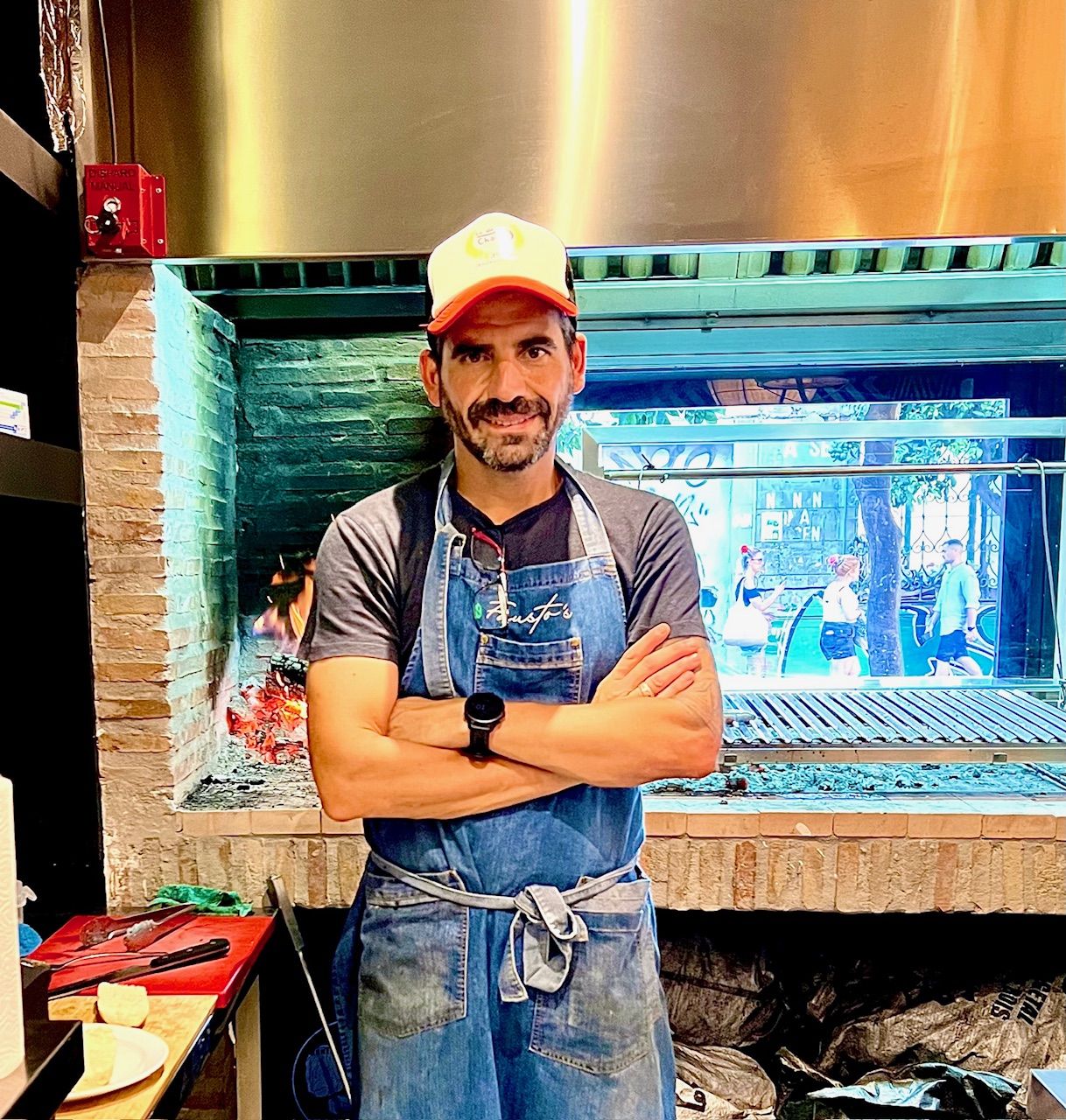Tulio Di Lorenzo, dueño del restaurante argentino Fausto´s Grill