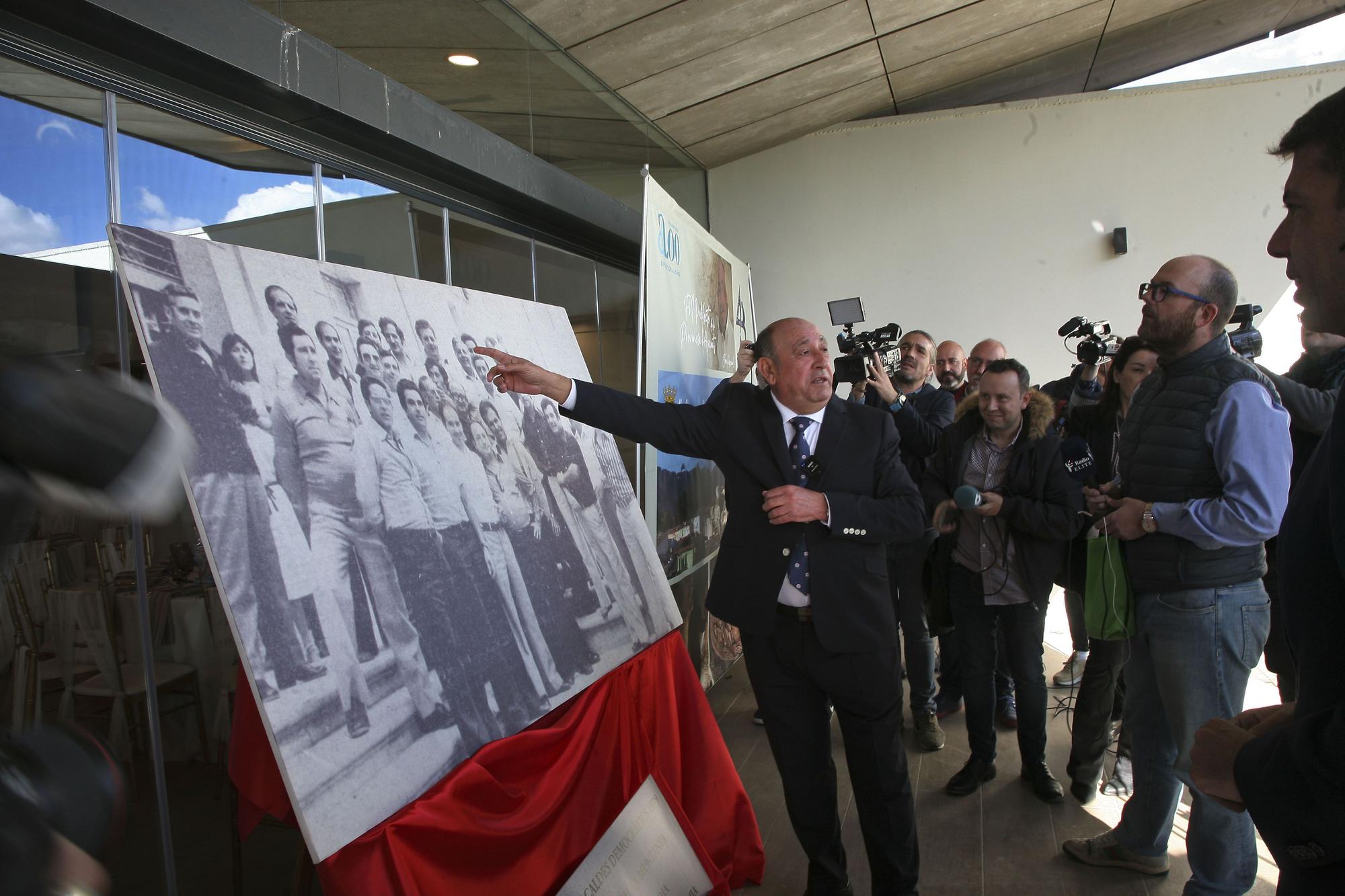 Nombramiento de Jaume Pascual como hijo predilecto de la provincia de Alicante