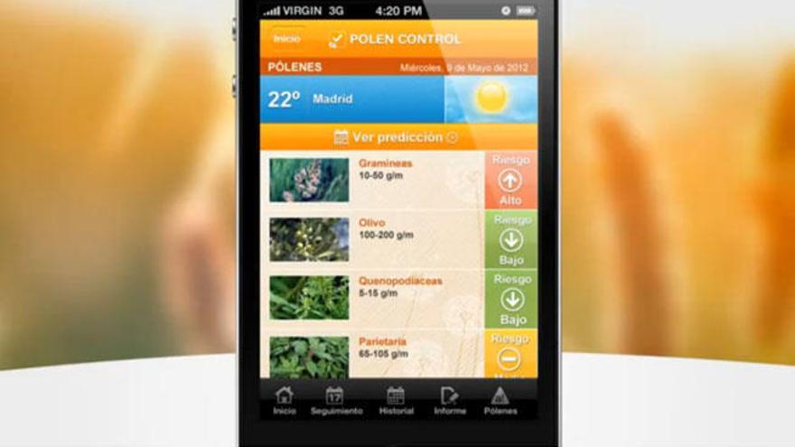 El smartphone facilita las cosas a los alérgicos