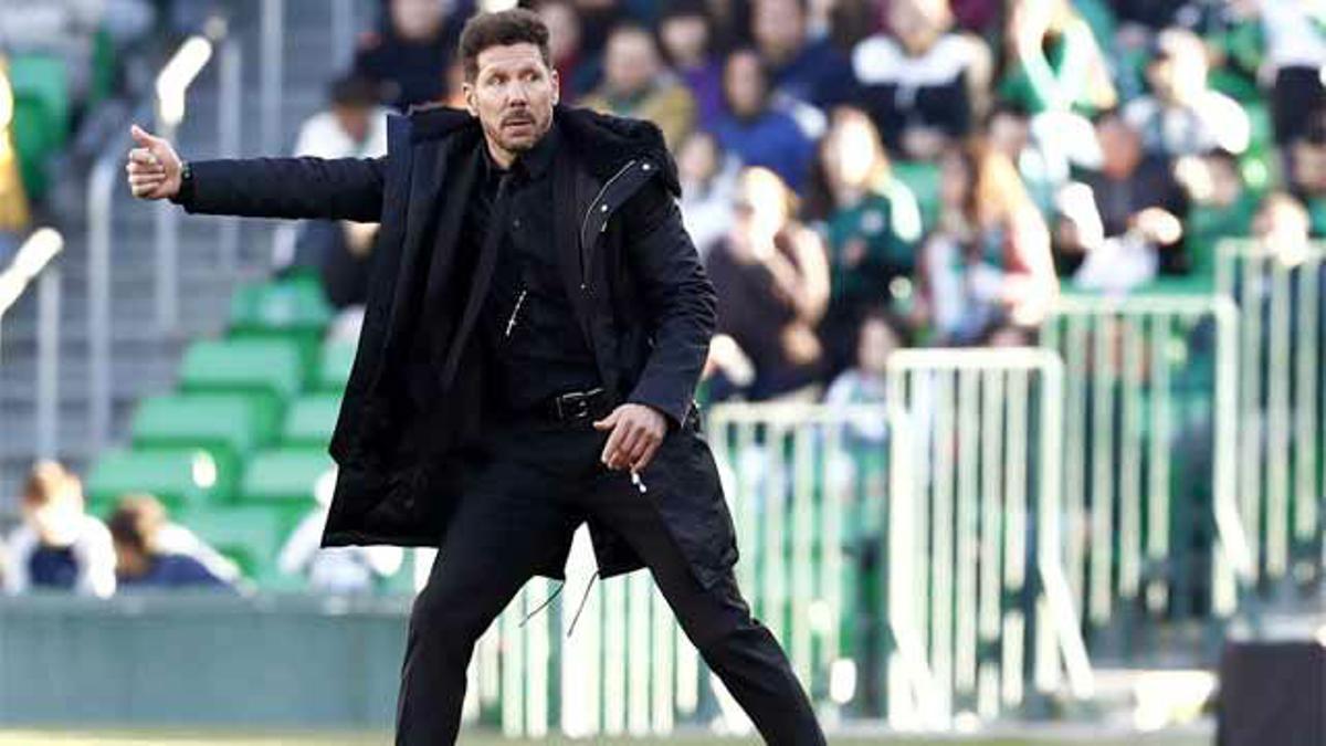 Simeone: "Por lo menos el Barcelona no se alejó mucho"