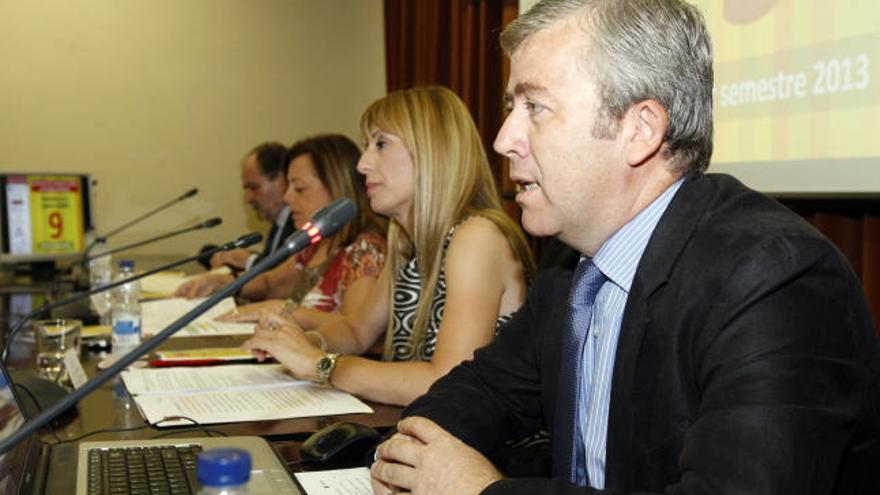 Ángel Meroño, Isabel Sánchez, Isabel Sánchez-Mora y Juan Antonio Campillo