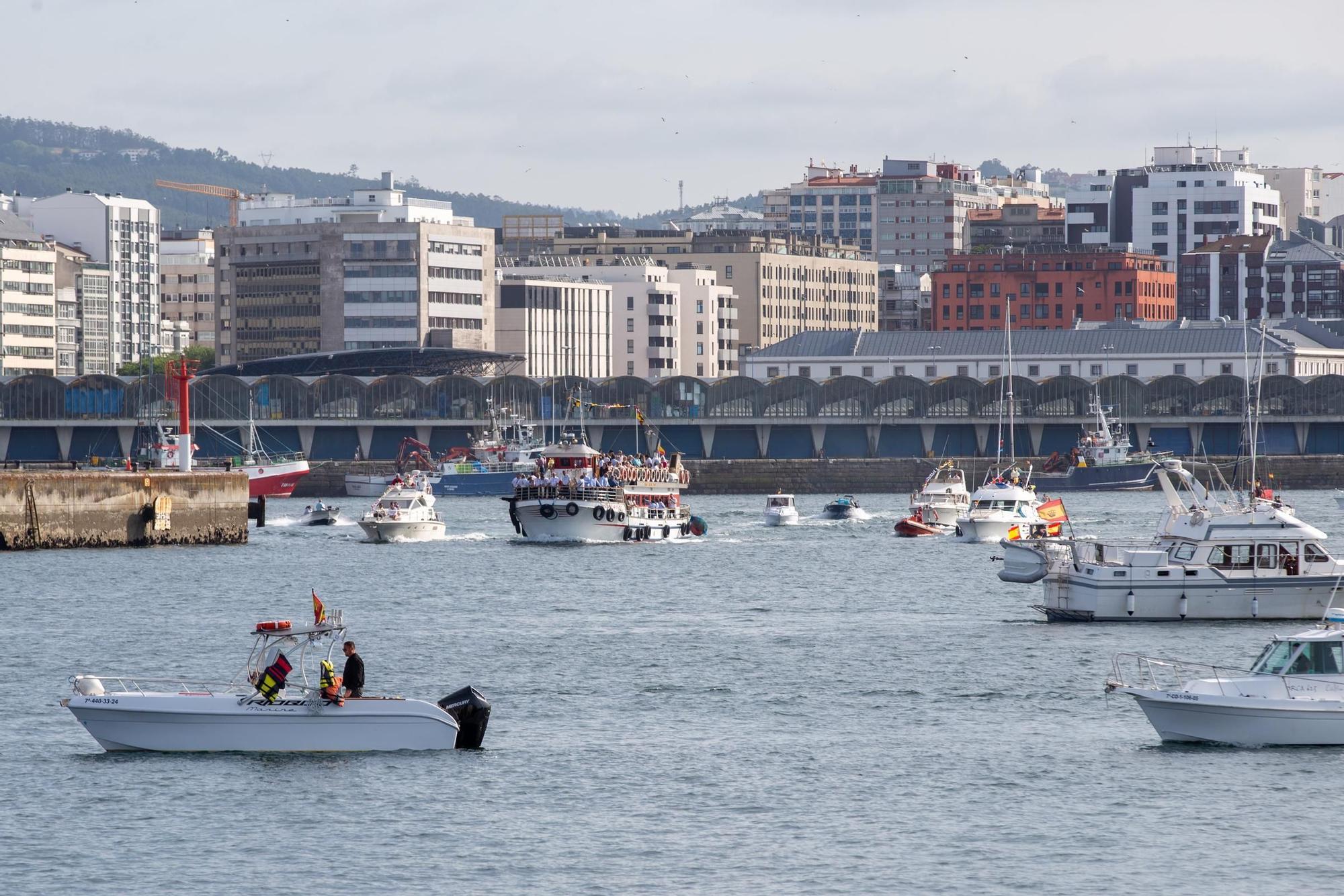 Procesión del Carmen en A Coruña