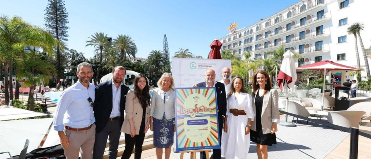 Organizadores de la Fiesta de Primavera, en la presentación del evento. | L.O.