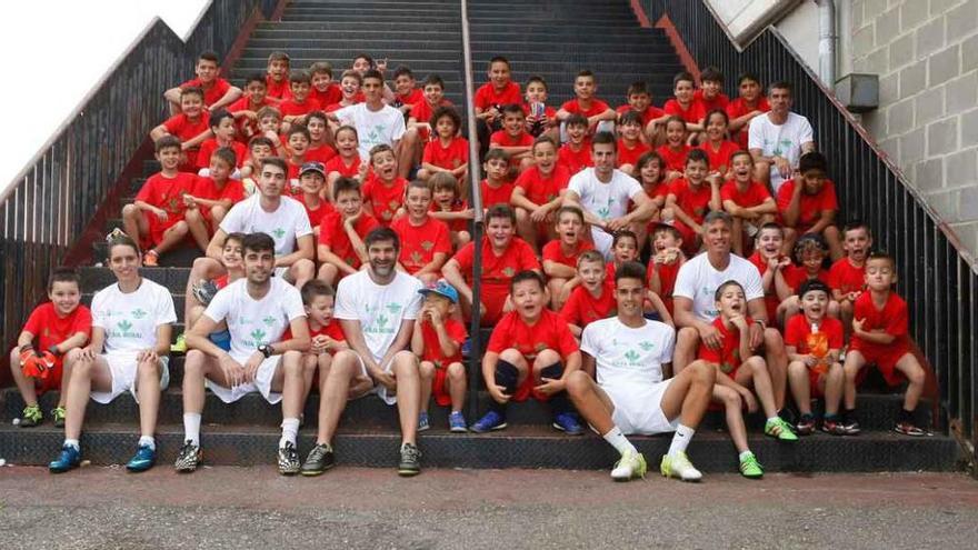 El Zamora Promesas inicia con 40 niños su campamento