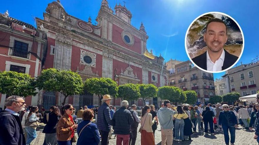 Juan Antonio Salado, meteorólogo: probabilidad cero de lluvia en Sevilla del Domingo de Ramos a la Madrugá