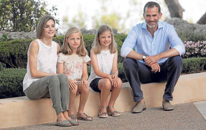 Royales Familienfoto