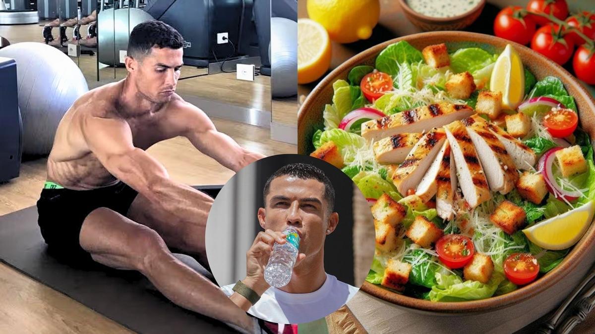 Cristiano Ronaldo sigue una dieta estricta en su día a día