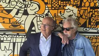 Mariscal convierte el Dry Martini hasta septiembre en una galería de arte y un canto "a la vivertad"