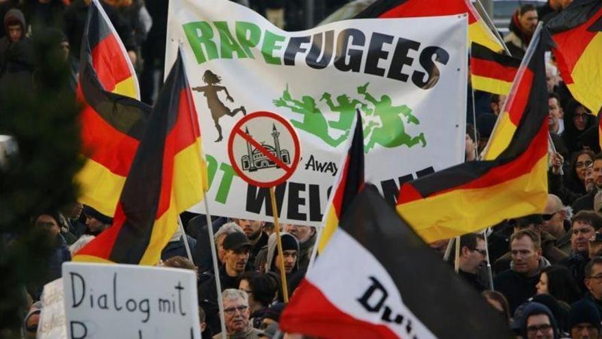 La violencia xenófoba se dispara un 116% en Alemania