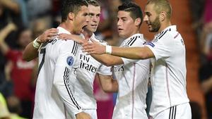 Real Madrid,5 - Basilea,1