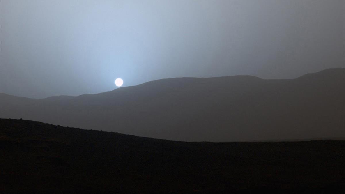 CIENCIA Atardecer en Marte   JPL-NASA