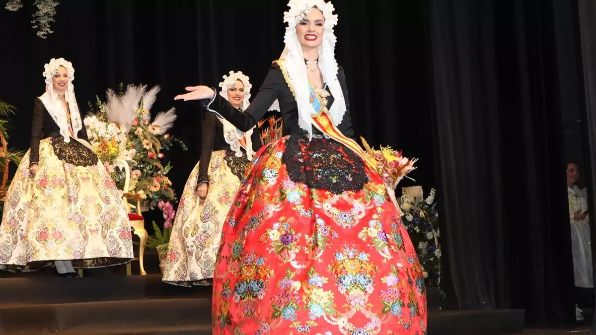 Histórica proclamación de la Bellea del Foc de Alicante