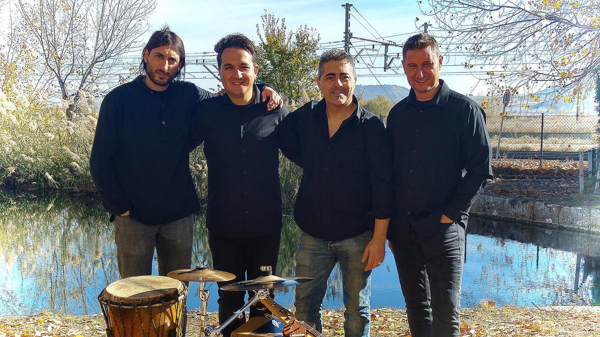 Integrantes del grupo Lévid Cuarteto Folk que el domingo ofrece un concierto en Toro